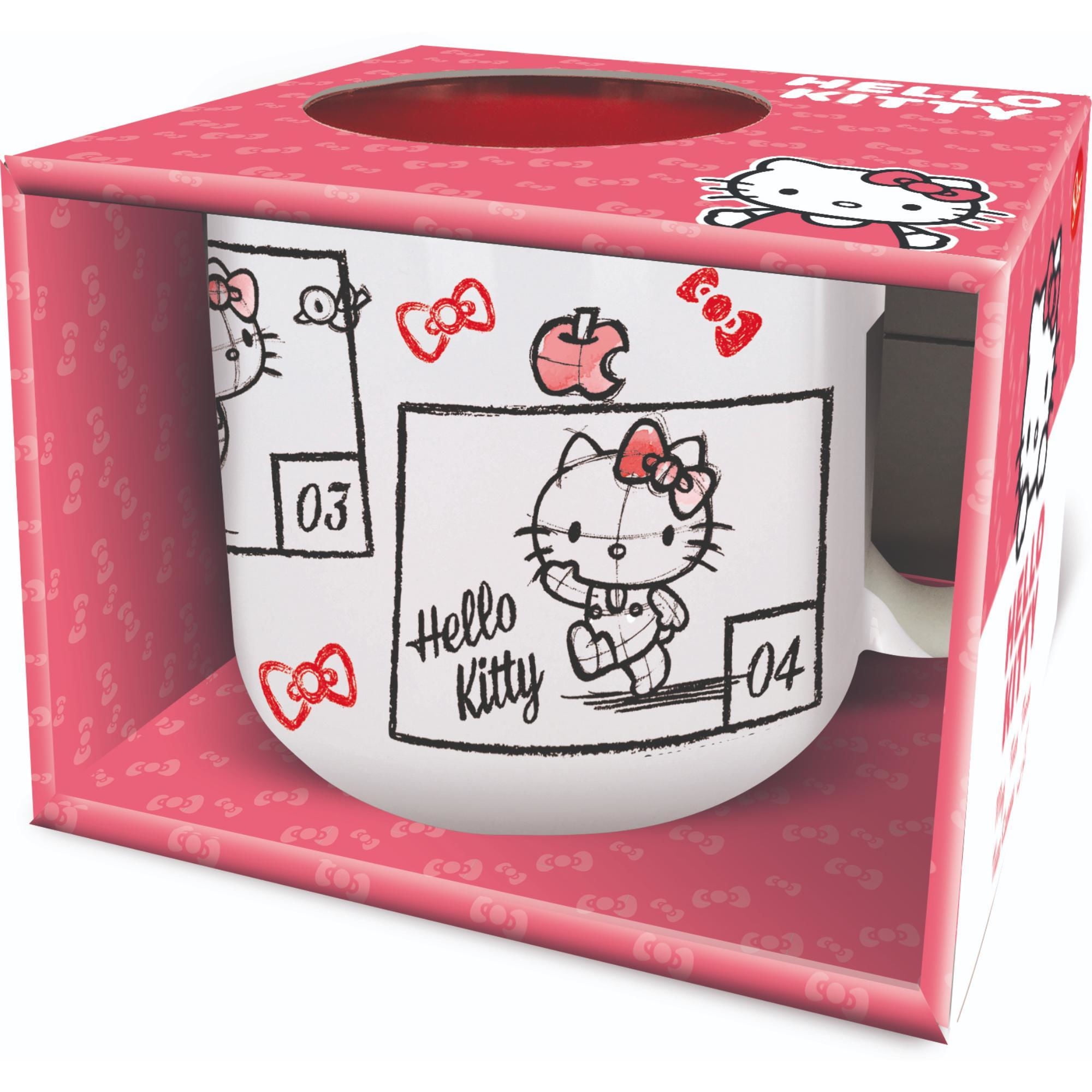 Hello Kitty - Tazón 410Ml Cerámica Blanco