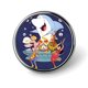 thumbnail image 1 of Jabberjaw-Theme Round Button Badge: Premium Metal Construction, Ideal for High-End Events 2.8 cm, 1 of 6