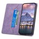 thumbnail image 5 of Funda tipo cartera con bloqueo RFID para Xiaomi 14 Pro Con tapa abatible, portatarjetas, cierre magnético, TPU y soporte Morado, 5 of 6