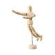 thumbnail image 4 of Modelo De Títere De Maniquí De Madera Para Artistas, Maniquí Masculino De Madera Para Escritorio De Oficina Y Hogar, 4 of 5
