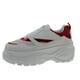 thumbnail image 2 of Zapatilla Terraplen Blanco/Rojo Vía Franca, 2 of 5