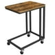 thumbnail image 1 of Mesa Auxiliar Lateral Vendel con ruedas Estilo Industrial, 1 of 8