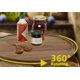 thumbnail image 5 of Organizador Lazy Susan AUAM de madera de acacia, 30 cm, paquete de 2, 5 of 6