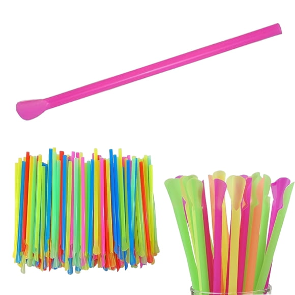 Pajillas con Cuchara Concession Essentials 20 cm Paquete de 200