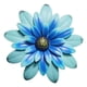 thumbnail image 5 of Arte Vibrante De La Escultura De La Pared De La Flor Del Metal Que Cuelga La Decoración Casera Al Aire Libre Interior Azul, 5 of 5