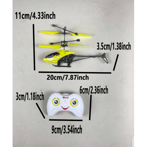 Farmer - 1 Helicóptero De Juguete Volador Con Control Remoto Y Sensor Inteligente