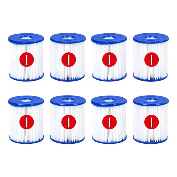 Repuesto De Filtro Cartucho Tipo I Pack 8 Unidades