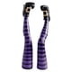 thumbnail image 4 of 2pcs Wizards Witch Piernas Prop Halloween Patio Interior Jardín Exterior Púrpura, 4 of 5
