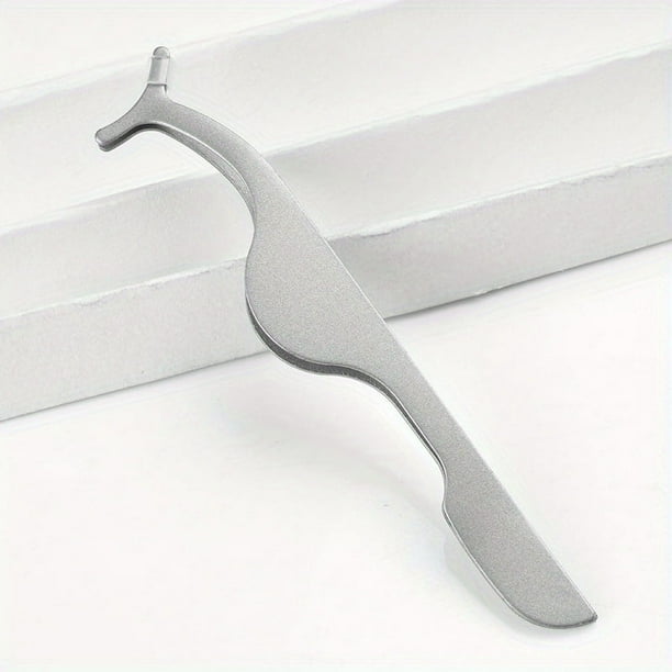 False Eyelashes Applicator Tool Stainless Steel Eyelash Extension Tweezers Remover Clip Tweezers Nipper