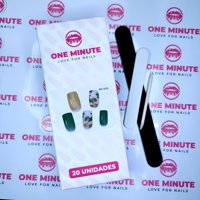 One Minute - Uñas Gel Semicuradas Diseño 035
