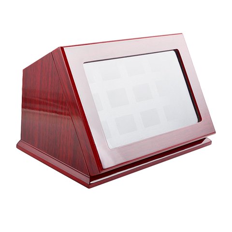 Ioensy - Anillo De Campeonato Display Case Ring Holder Para Souvenir Basebal Sports Rings