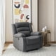 thumbnail image 1 of Berger 1 Cuerpo Reclinable Eléctrico Moderno Gris New Praga 8041rffgrpw, 1 of 11