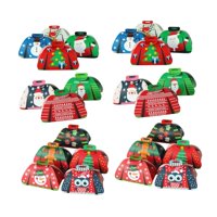 Bothyi - 24 Cajas De Golosinas Navideñas Para Postres Navideños Y Festivales