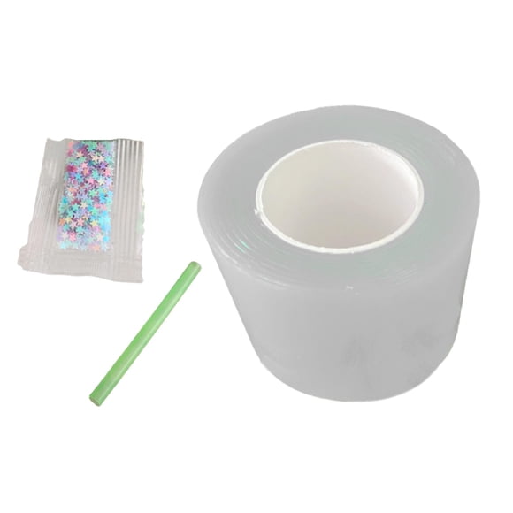 Cinta De Montaje Nano Cinta De Montaje Para El Hogar Para Juguete Educativo Bola Hecha A Mano 1 Mm X 4,5 Cm X 3 M Transparente