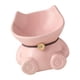 thumbnail image 1 of Cuenco Elevado Para Gatos, Soporte Inclinado Antideslizante, Cuencos De Alimentación Para Perros, Rosa Grande, 1 of 5