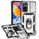 thumbnail image 5 of Estuche GANGXUN para Xiaomi Redmi Note 12 Pro 4G, soporte giratorio 360°, estilo mecánico y magnético, 5 of 5