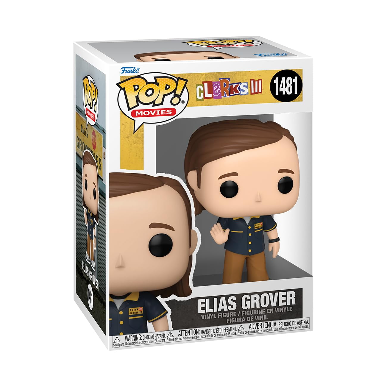 Figura De Acción Funko Pop! Películas: Clerks 3: Elias Grover