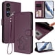 thumbnail image 2 of Funda Billetera con Espacio para Fotos para Sony Xperia 1 VII, Morado Oscuro, 2 of 6