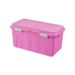 Caja De Almacenamiento Portátil Transparente De Plástico Dur