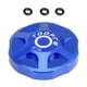 thumbnail image 3 of Cubierta Ligera De La Válvula De La Bicicleta De La Cubierta De La Horquilla Delantera De La Aleación De Aluminio De La Bicicleta Azul, 3 of 5