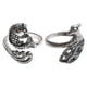 thumbnail image 3 of 2x Bucle De Tejer Bucle De Ganchillo Anillo De Tejer Decoración De Dedo Peces Koi Phoenix, 3 of 5