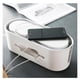 thumbnail image 3 of Organizador Para Alargador Y Cables 32x13x12cm Blanco Practico, 3 of 4