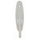 thumbnail image 1 of Pestillo de pulgar para puerta corrediza estilo Tribeca Andersen, blanco, 1 of 3