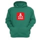 thumbnail image 1 of Polerón Canguro Atari Verde Aguamarina Talla Xs Unisex, 1 of 3