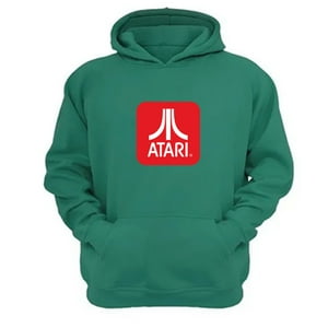 Genérico - Polerón Canguro Atari Verde Aguamarina Talla Xs Unisex