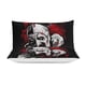 thumbnail image 3 of Juego de ropa de cama de microfibra Terrifier para 2 camas, funda nórdica, estampado 3D, ligero, 3 piezas, 1 funda nórdica y 2 fundas de almohada para niños y niñas., 3 of 3