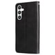 thumbnail image 3 of Funda tipo cartera para Samsung Galaxy S23 FE con bolsillo con cremallera y ranuras para tarjetas – Función de soporte Negro, 3 of 6