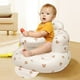 thumbnail image 2 of Silla inflable para bebés de 3 a 36 meses, silla inflable para bebés con bandeja, sofá con respaldo para bebés con bomba de aire integrada para interiores y exteriores (Brown Bear), 2 of 3