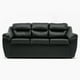 thumbnail image 1 of Sofa Asturias 3c Negro, 1 of 5