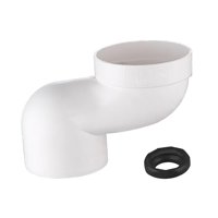 Magideal - Accesorio De Baño Para Cambiar De Inodoro, Reparación De Tuberías De Drenaje, Conector Universal De Fácil Instalación, Adaptador De Extensión De Brida Desplazamiento De 10 Cm