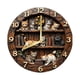 thumbnail image 5 of Reloj De Pared De Diseño Retro 2D, Decorativo, Colgante, Para Sala De Estar, Cafetería Y Bar., 5 of 5