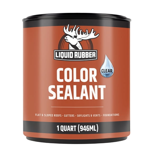 Sellador impermeable de caucho líquido de color 1L para techos y más