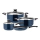 thumbnail image 1 of Batería de Cocina Slide 7 Piezas Aluminio Azul, 1 of 6