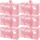 thumbnail image 1 of TICONN Paquete de 6 Bolsas Extra Grandes para Mudanza con Cremalleras y Asas, Cajas de Almacenamiento Resistente para Ahorro de Espacio (6 Unidades, Coral), 1 of 9
