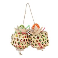 Magideal - Búsqueda De Alimento, Juguetes Trituradores, Juguetes Para Loros, Suministros Para Mascotas, Juguetes Para Masticar Pájaros, Bolas Trituradoras Para P