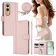 thumbnail image 2 of Funda Billetera de Cuero Sintético para OnePlus Nord CE4 Lite 5G, Rosa, 2 of 6