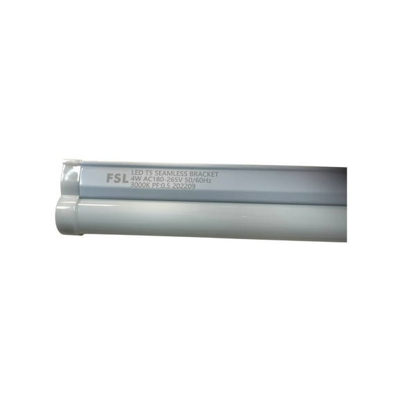 Tubo LED T5 Integrado 30 cm 4 W Luz Cálida (3000K)– FSL