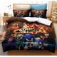 thumbnail image 1 of Kids Sonic Duvet Quilt Cover Boys Girls Bedding Set Pillowcase 3-Piece Bedding Set (1 Duvet Cover + 2 Pillow Shams), 1 of 5