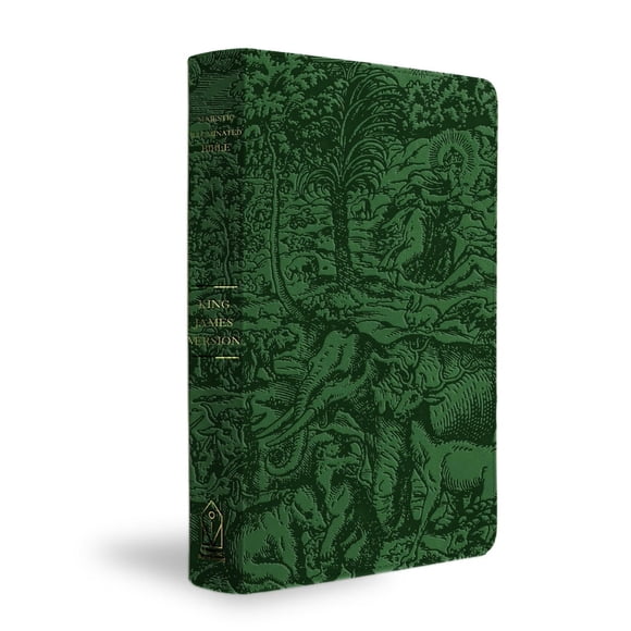 Biblia FaithWords KJV Majestic Iluminada Esmeralda
