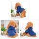 thumbnail image 2 of Sudadera para Perros con Capucha Ropa de Primavera/Otoño/Invierno Abrigo Cálido para Perros Pequeños y Medianos Azul M, 2 of 7