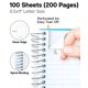 thumbnail image 3 of Cuaderno Dunwell 1-Asignatura 21,6 x 27,9 cm 100 hojas Azul, 3 of 9