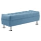 thumbnail image 2 of Banqueta Lisboa 2c Felpa 12 Azul Petroleo, 2 of 4