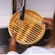 thumbnail image 3 of Cestas vaporeras de bambú Joyce Chen, 2 niveles, 15 cm, 3 of 7