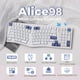 thumbnail image 2 of Teclado Gaming MechLands Feker Alice98 Ergonómico 98 teclas RGB, 2 of 3