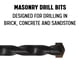 thumbnail image 2 of Broca Drill America DAM18X9/16 9/16 9/16 x 18 con punta de carburo, 2 of 9
