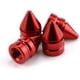 thumbnail image 1 of Tapas Válvula Neumáticos SINGARO 4 u Aluminio Rojo Universal, 1 of 3
